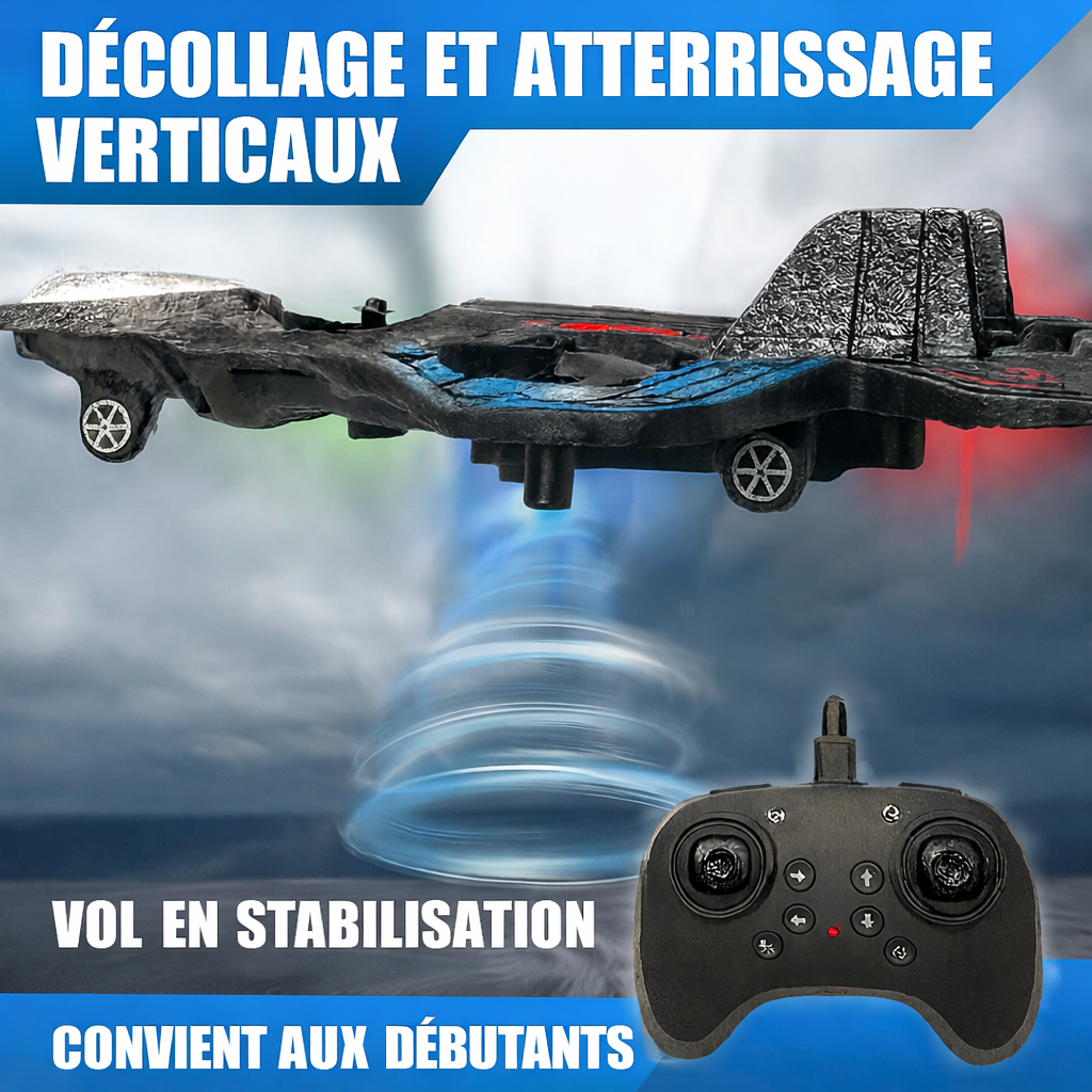 Avion de Chasse Jouet Télécommandé